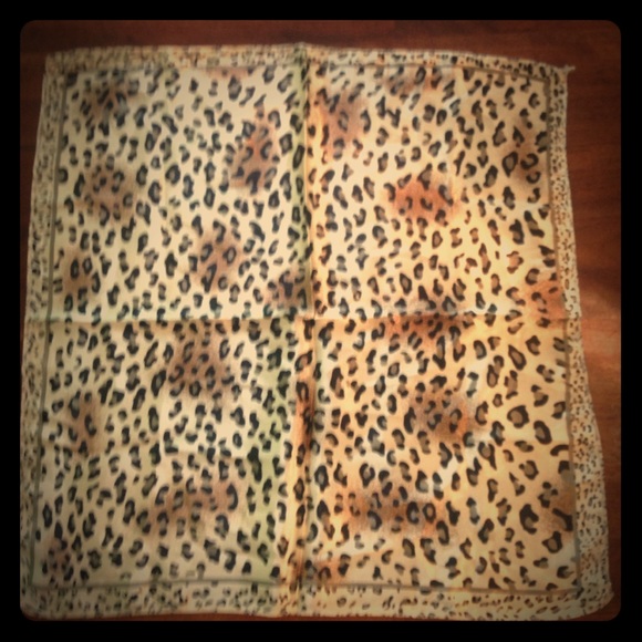 CHEETAH PRINT SCARF dress it up or down
