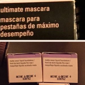 Beige 6 and ultimate mascara bundle