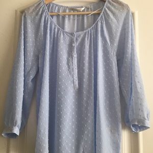 💙Lauren Conrad Light, Blue Top💙