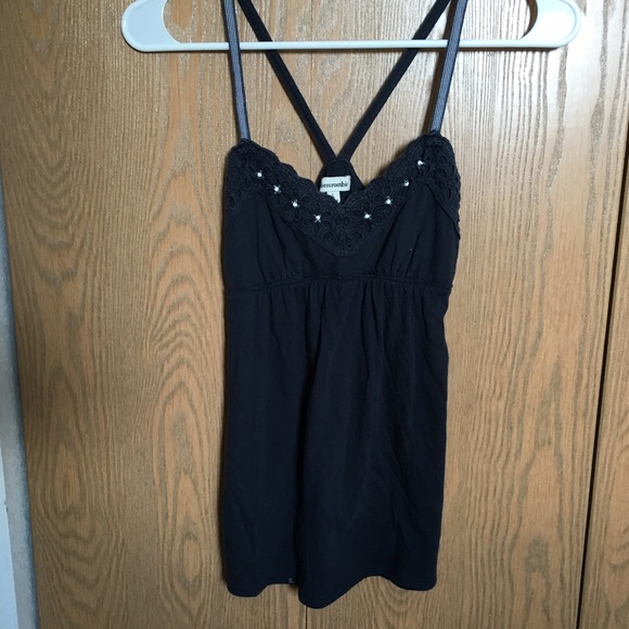 Navy blue tank top