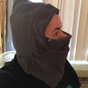 winter facemask/hoodie