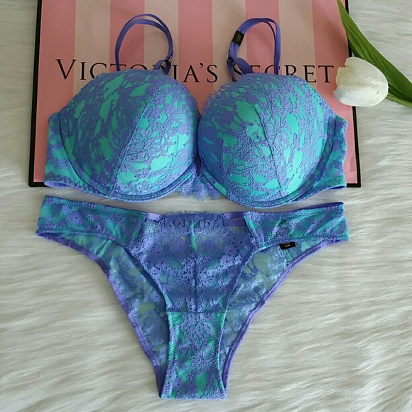 Victoria's Secret Other - NEW VS VERY SEXY PUSH UP BRA 36D +PANTY SET.