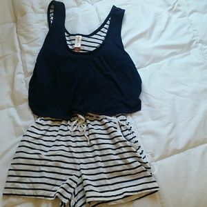 Navy Romper??