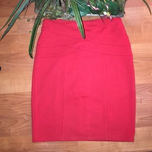 Beautiful red Adrienne Vittadini skirt