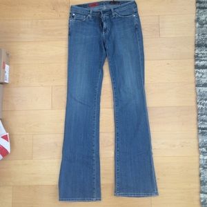 AG "The Angel" Jeans 27R Entourage Collection