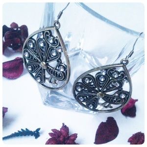 Peacock Earrings