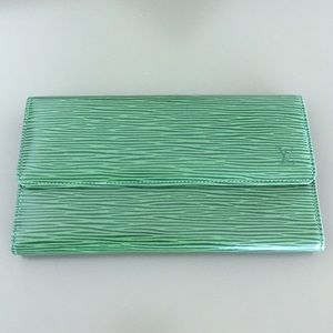 Authentic Louis Vuitton Green Wallet