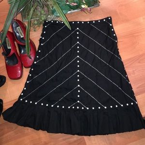 Beautiful Odille black skirt