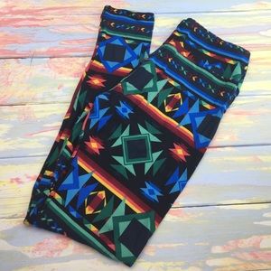 Fun print Lularoe leggings one size new