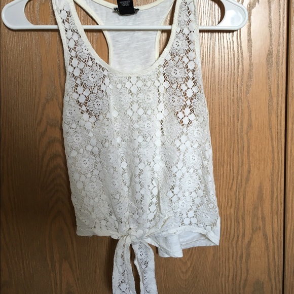 Tied tank top