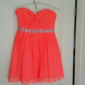 SOLD, SOLD City Studio Strapless Sweetheart Dress