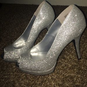 Sparkly heels