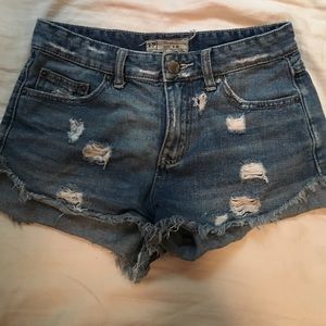 Free People Denim shorts