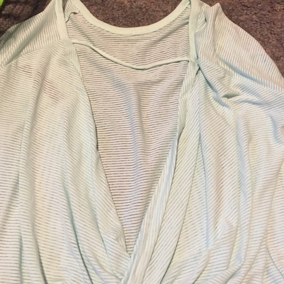 Teal Aeropostale long sleeve
