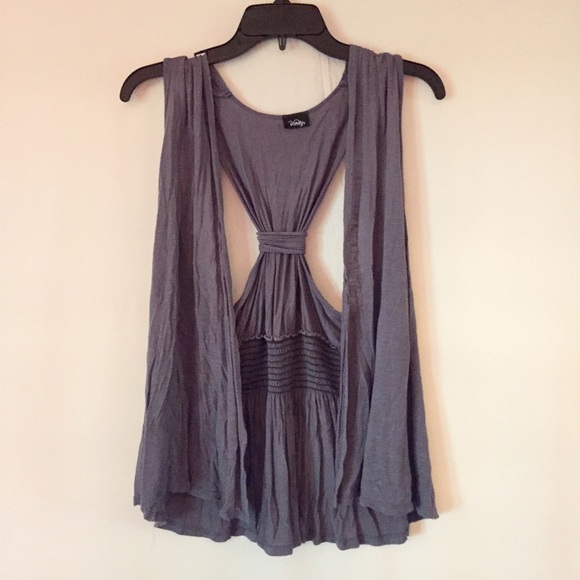 Vanity Other - Grey Vest LOWEST PRICE!