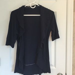 Navy Express cardigan