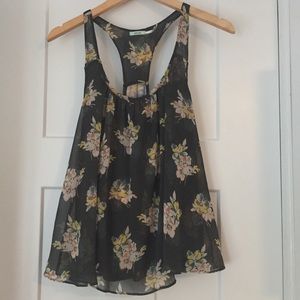 Urban Outfitters floral tank