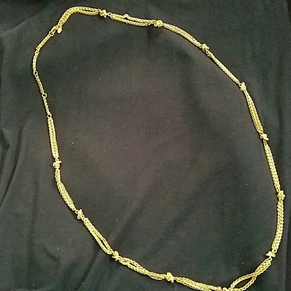 Gold Knot Necklace