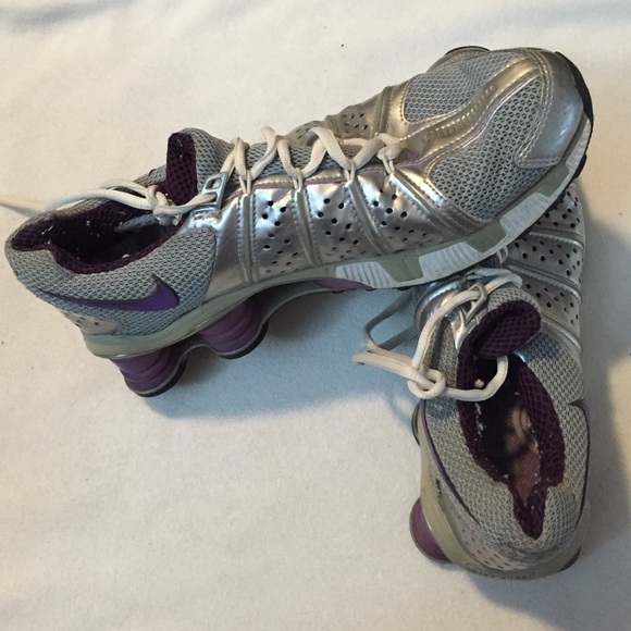 Purple Nike Shox