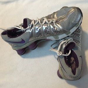 Purple Nike Shox