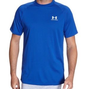 Men's NEVER WORN Under Armour Heat Gear Blue