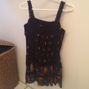 Free People Multi-Colored Dress
