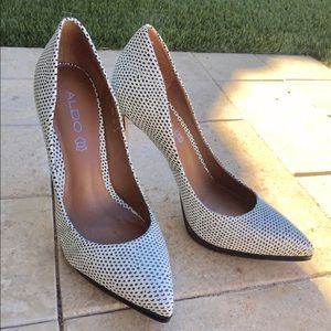ALDO Sexy Polka Heels💕 EUC