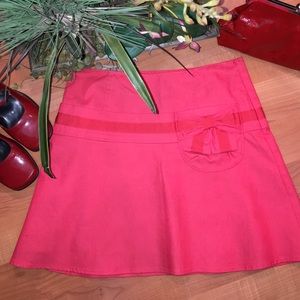 Beautiful red Cynthia Steffe red skirt
