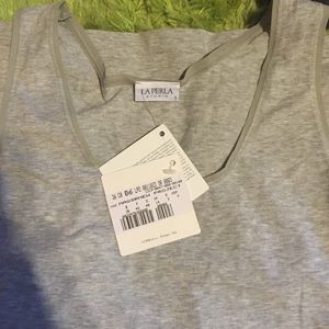 Gray La Perla tank top