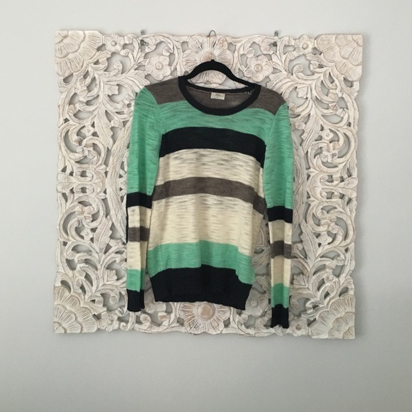 Madewell Light Knit Striped Sweater