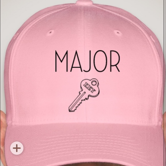 Customized "major Key" dad hat