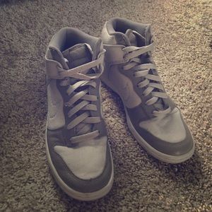 Grey nikes