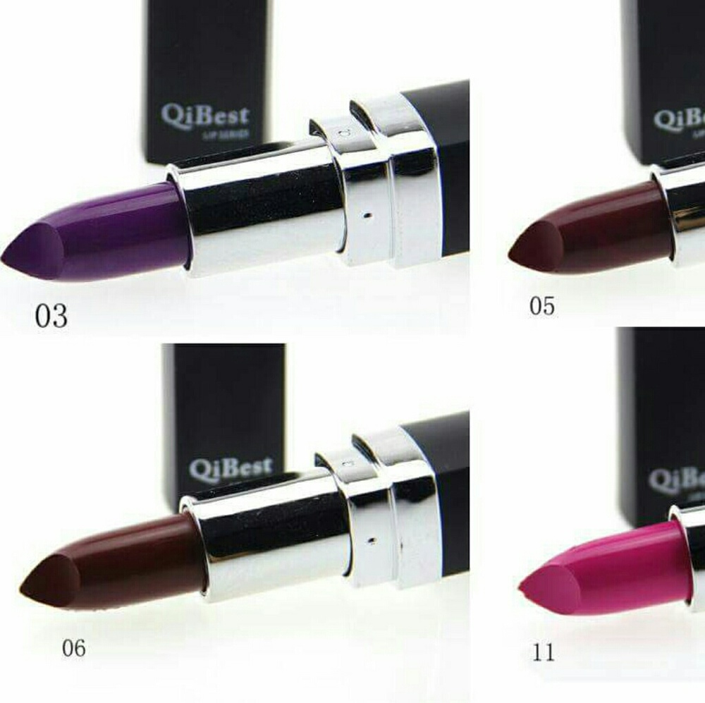 👄💖Lipstick by QiBest waterproof organic