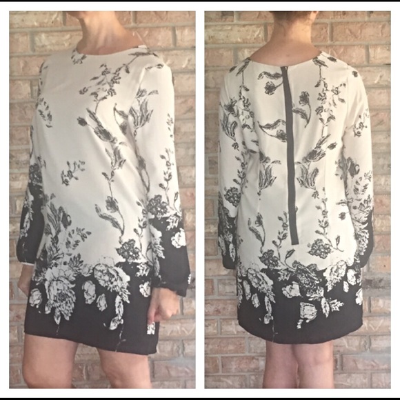 Sexy & Feminine Sexy Black Ivory Dress Small - Picture 2 of 4