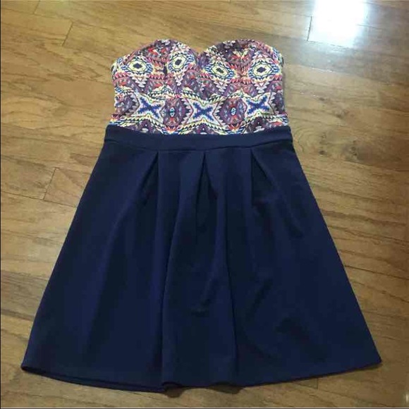 Tube top dress