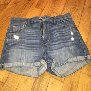 High waisted Hollister shorts