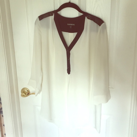 Express Two-Toned Blouse