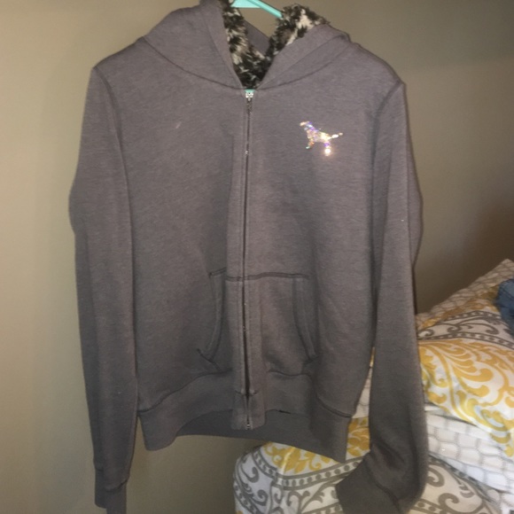 Pink hoodie