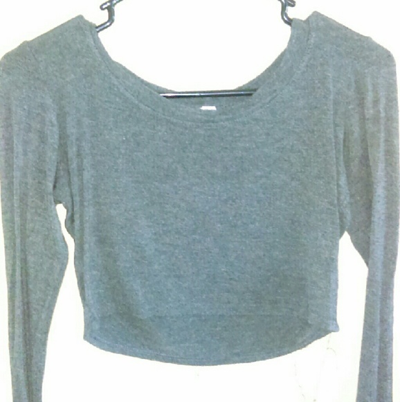 Longsleeve crop top