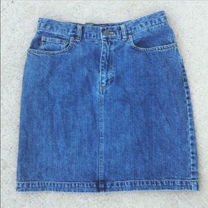 Ralph Lauren denim skirt