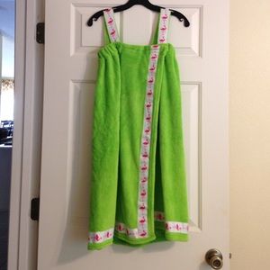 Delight terry beach wrap one size