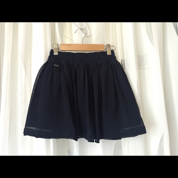 Navy skirt