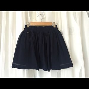 Navy skirt