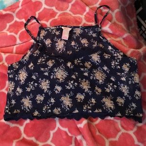 Flora crop top