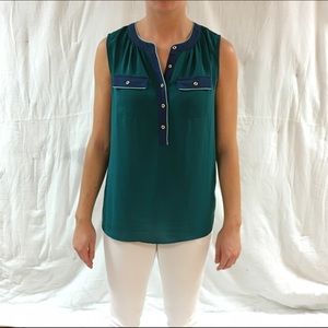 Banana Republic Cap Sleeve Blouse