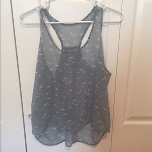 Chiffon tank