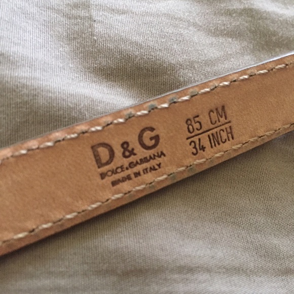D&G belt