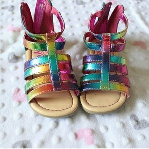 Little girls gladiator sandals