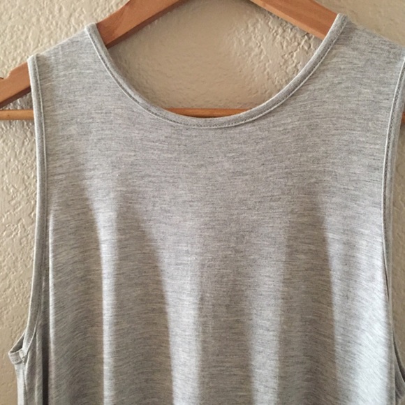 SOLD | High Low Sleeveless Maxi Dress - Picture 3 of 3