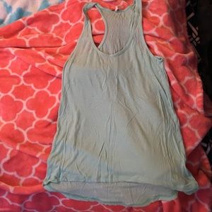 Tiffany blue tank top